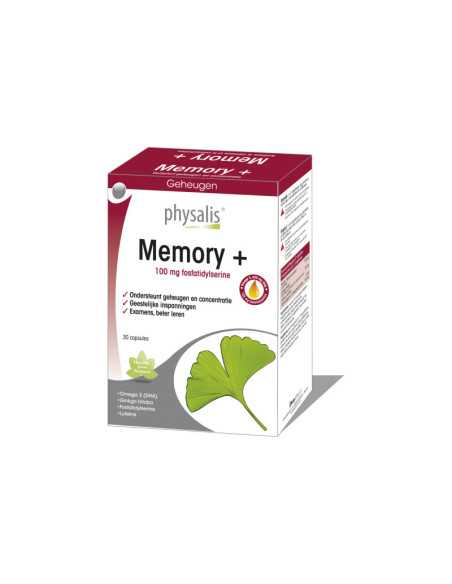 Memory+ 30 capsulas Physalis Memory+ 30 capsulas Physalis